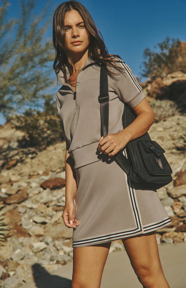Amari Half Zip Mock Neck | Fossil